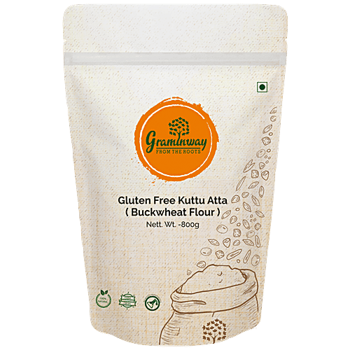 Buy Graminway GlutenFree Kuttu Atta/Buckwheat Flour Online at Best
