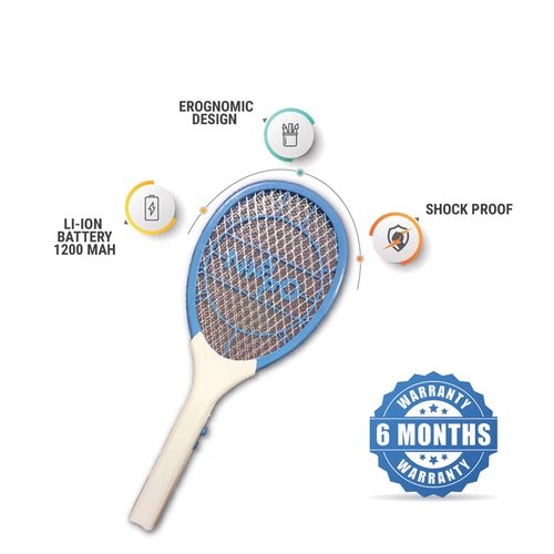 Nippo Rechargeable Mini Mosquito Bat -  Lithium Ion, 1 pc  