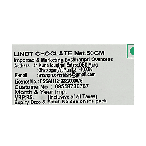 Lindt 99% cacao Bitter Extra Kraftig, 50 g  