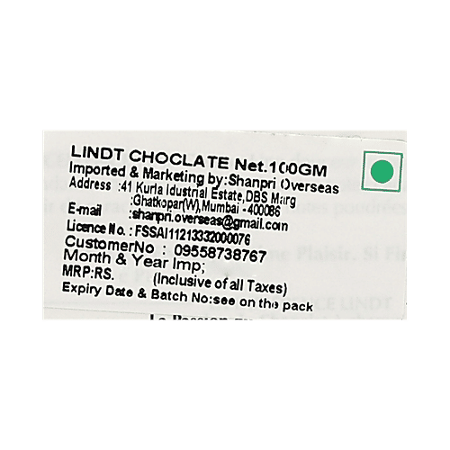 Lindt 78% Cacao Smooth Dark, 100 g  