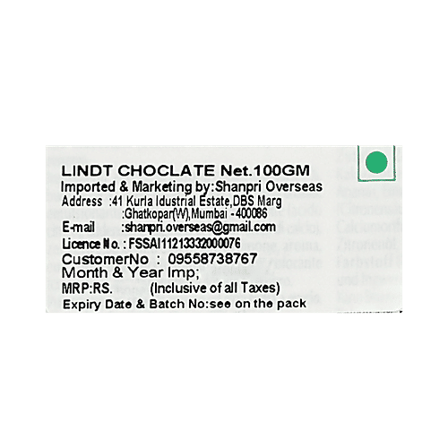 Lindt Lemon Chocolate With A Touch of Ginger Premium Quality, 100 g