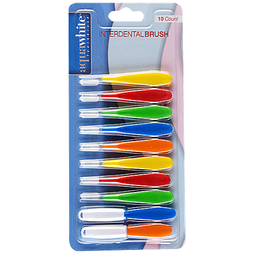 Aquawhite Interdental Brush With Ultra Soft Bristles, 1 pc  