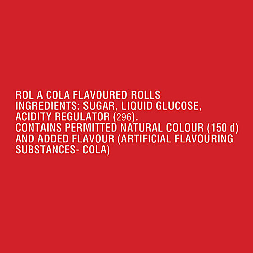 Parle Rol.A.Cola Candy, 100 g Zero Trans Fat