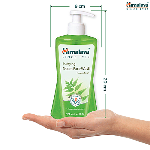 Himalaya Purifying Neem Face Wash, 400 ml  