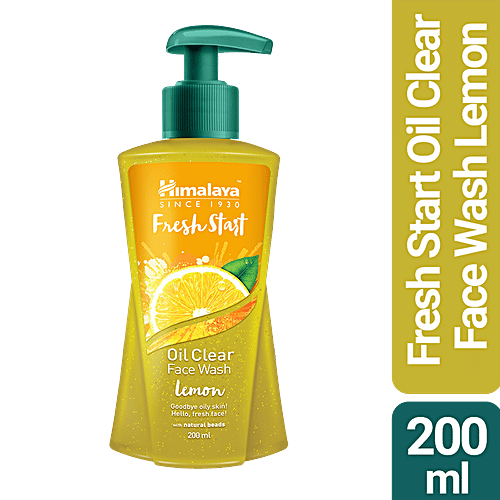 Himalaya Fresh Start Oil Clear Lemon Face Wash, 200 ml  