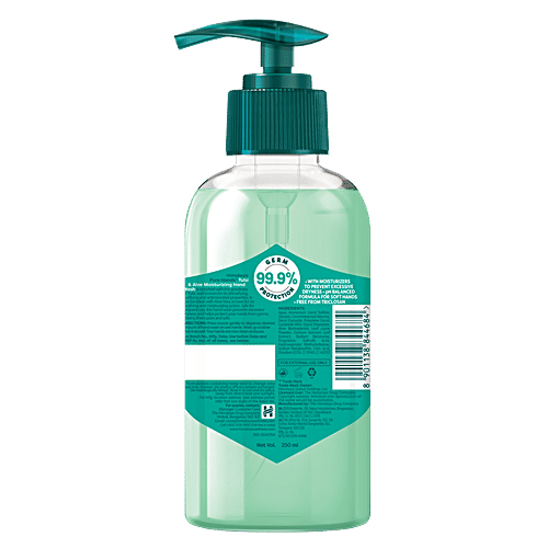 Himalaya Pure Hands Moisturizing Hand Wash - Tulsi & Aloe, 99.9% Germ Protection, pH Balanced, 250 ml Pump 