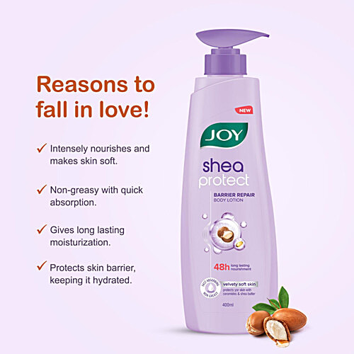 Joy Shea Protect Body Lotion, 400 ml For Barrier Repair
