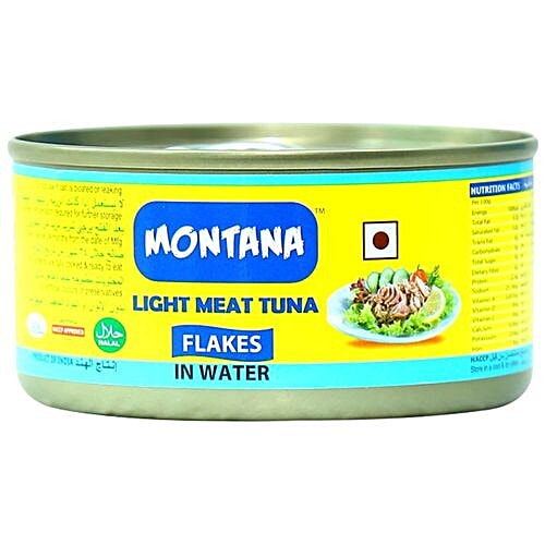 Buy Montana Tuna Light meat flakes in water Online at Best Price of