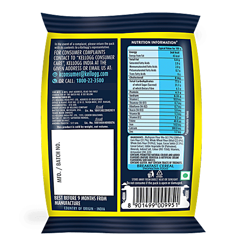 Kellogg's Chocos Webs - Spiderman, 23 g  Source of Fibre, High in Protein