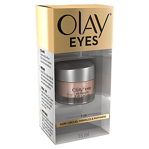 Buy Olay Eyes Ultimate Eye Cream For Dark Circles, Wrinkles & Puffiness Online at Best Price