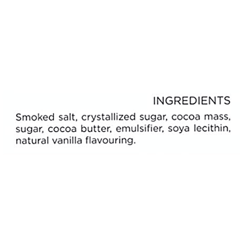 Toska Chocolates Smoked Salt & Crystallized Sugar Dark Chocolate, 70 g  