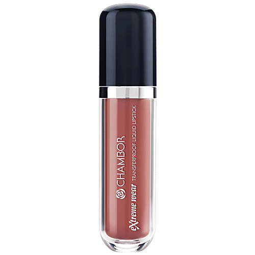 Chambor Extreme Wear Transferproof Liquid Lipstick - Effortless Pink No.402, 6 ml  