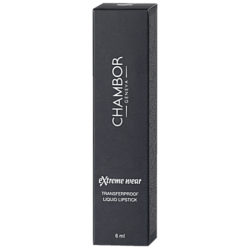 Chambor Extreme Wear Transferproof Liquid Lipstick - Effortless Pink No.402, 6 ml  