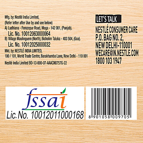 Maggi Nutri-Licious Masala Veg Atta Instant Noodles, 435 g (6x72.5 g) Made with Atta, Source of Protein, Fibre & Iron,