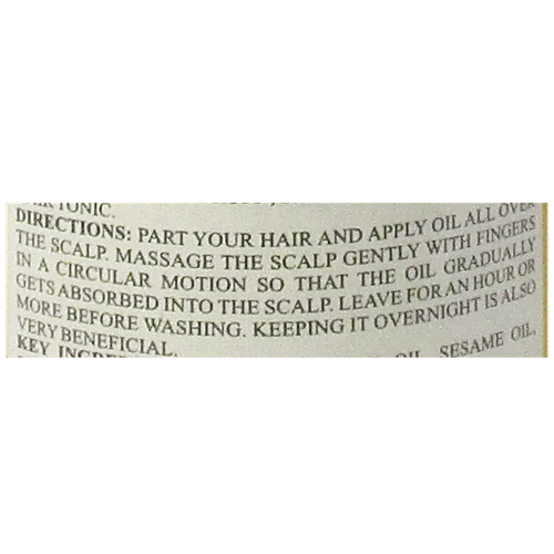 Khadi Pure Herbal Amla & Bhringraj Hair Oil - For Hair Growth & Dandruff, Ayurvedic Proprietary Medicine, 210 ml Bottle Ayurvedic Proprietary Medicine