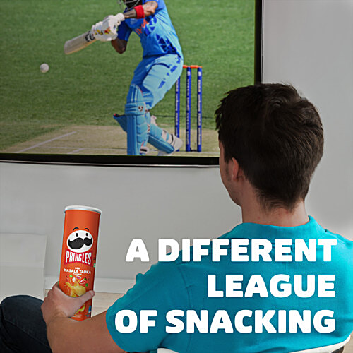 Pringles Desi Masala Tadka Potato Crisps, 102 g