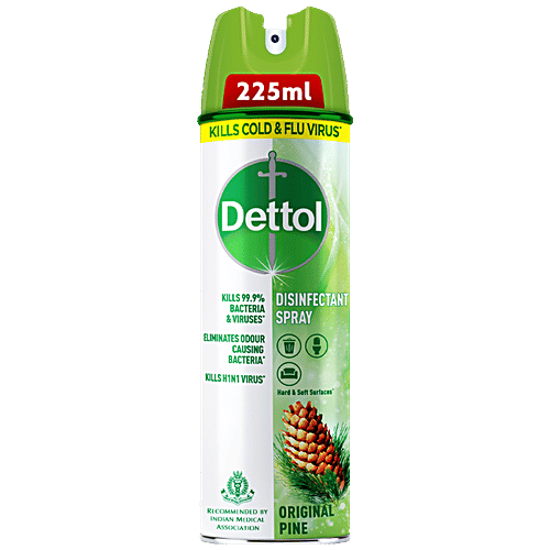 Buy Dettol Surface Disinfectant Sanitizer Spray Kills Germs & Bacteria, Original Pine Online