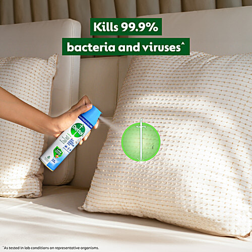 Dettol Spring Blossom Multi Surface Disinfectant Spray, 225 ml 24 hours Antibacterial protection, Germ Kill on Hard and Soft Surfaces
