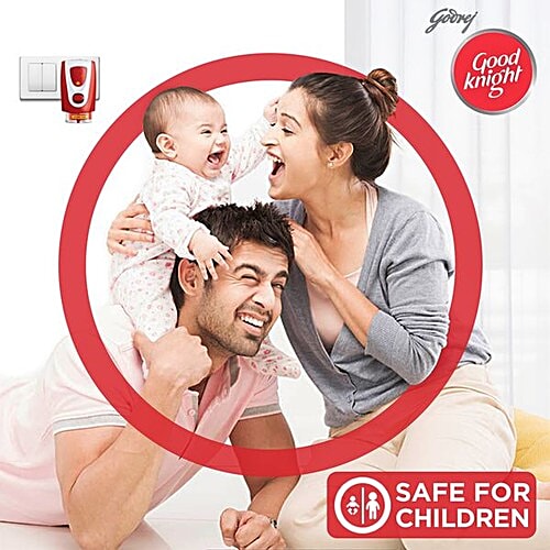 Good knight Power Activ+ - Mosquito Repellent Refill, 45 ml (Pack of 4) 