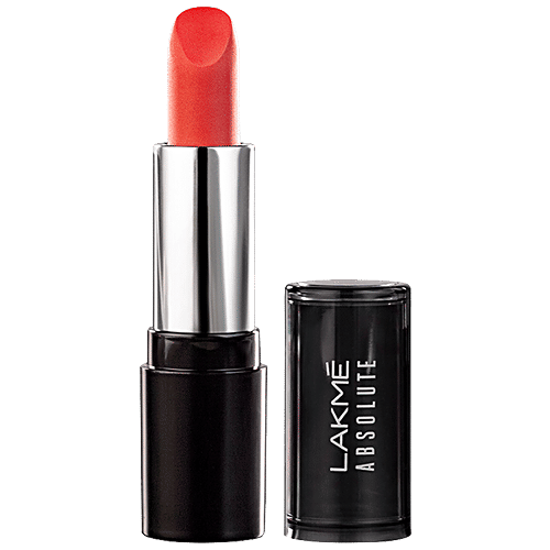 Lakme Absolute Matte Revolution Lip Color - 401, Obsessive Orange, 3.5 g  
