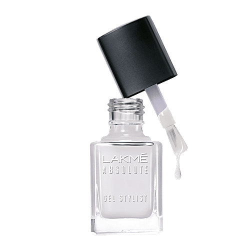 Lakme Absolute Gel Stylist Nail Colour, 12 ml Top Coat 