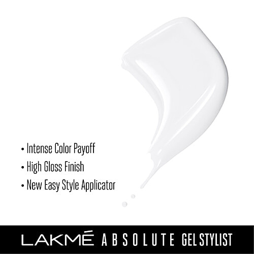 Lakme Absolute Gel Stylist Nail Colour, 12 ml Top Coat 