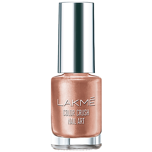 Lakme Color Crush Nail Art - M2, Cocoa Nude, 6 ml  