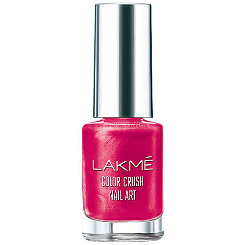 Lakme Color Crush Nail Art - M9, Fuschia, 6 ml  