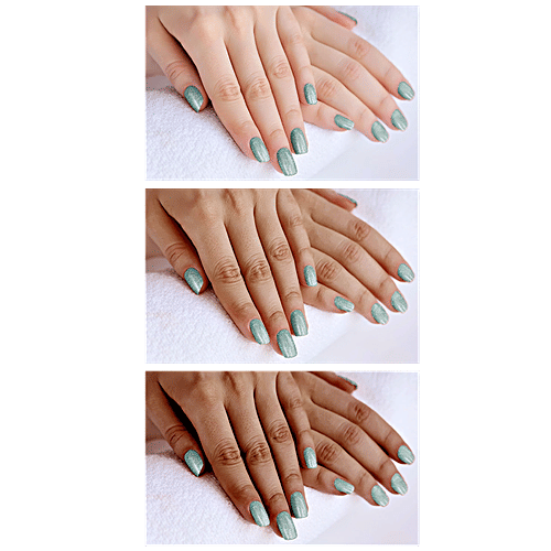 Lakme Color Crush Nail Art - M10, Fern Green, 6 ml  