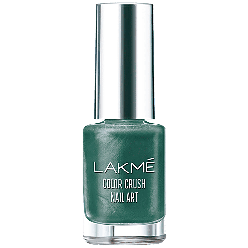 Lakme Color Crush Nail Art - M10, Fern Green, 6 ml  