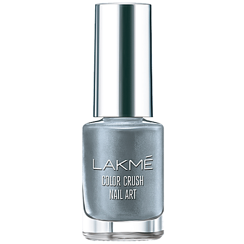 Lakme Color Crush Nail Art - Sand Blue, 6 ml  