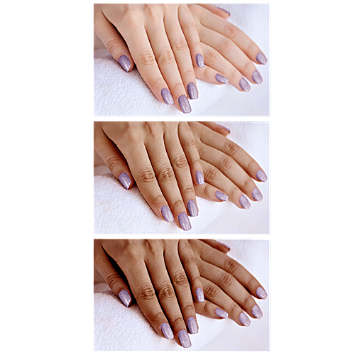 Lakme Color Crush Nail Art - M15, Purple, 6 ml  