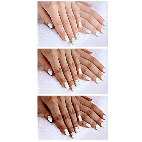 Lakme Color Crush Nail Art - Mint Blue, 6 ml  
