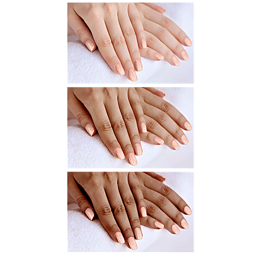 Lakme Color Crush Nail Art - M17, Peach, 6 ml  