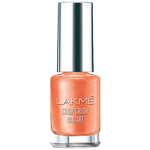 Lakme Color Crush Nail Art - M17, Peach, 6 ml  