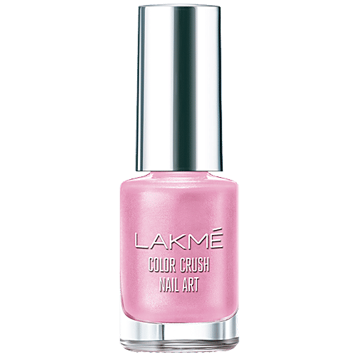 Lakme Color Crush Nail Art - M20, Candy Pink, 6 ml  