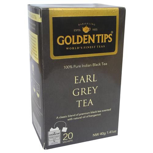 TGL Imperial Earl Grey Black Tea Bags, 16 Tea Bags with Black Tea