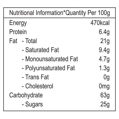 UNIBIC Delight Fruit & Nut Cookies, 100 g (Pack of 5) Zero Trans Fat, Zero Cholesterol