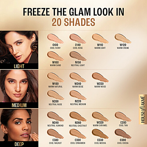 Lakme 9To5 Powerplay Priming Foundation - SPF 20, 25 ml Warm Natural Built in Primer