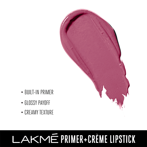 Lakme 9To5 Primer + Creme Lip Color - Wine Order, CP4, 3.6 g  