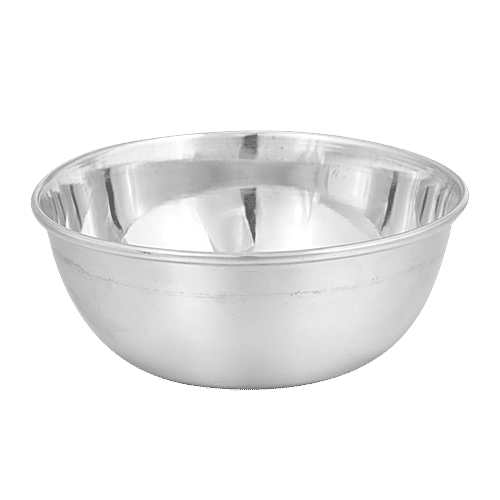bb home Bowl/Vatti/Katori - No. 7, Prem, Stainless Steel, 400 ml (Set of 4) Dishwasher Safe