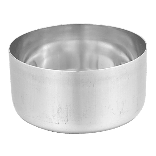 bb home Bowl/Vatti/Katori - No. 5.5, Sada, Stainless Steel, 200 ml (Set of 4) Dishwasher Safe