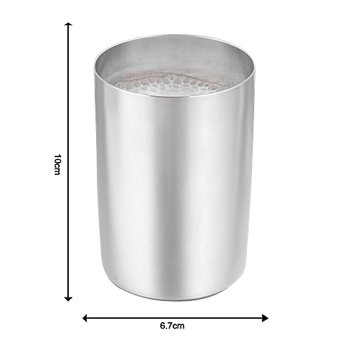 BB Home Steel Glass/Tumbler- No. 7, Amrapali, 2 pcs  