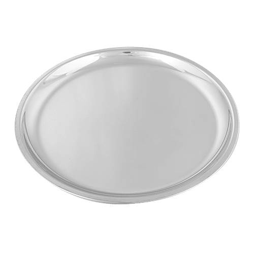 BB Home Steel Dinner Plate/Thali - No. 12, China, 2 pcs  