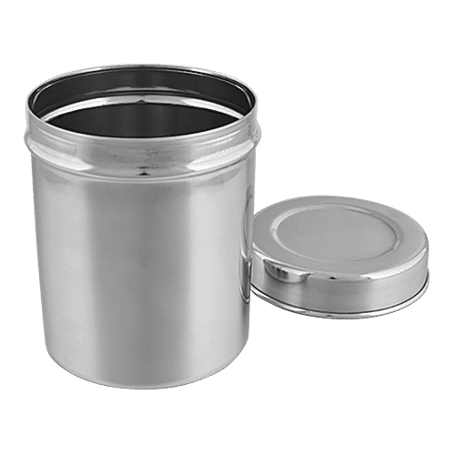 BB Home Steel Deep Dabba/Storage Container - No. 10, Plain, 1 L  