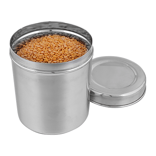 BB Home Steel Deep Dabba/Storage Container - No. 12, Plain, 1.9 L  