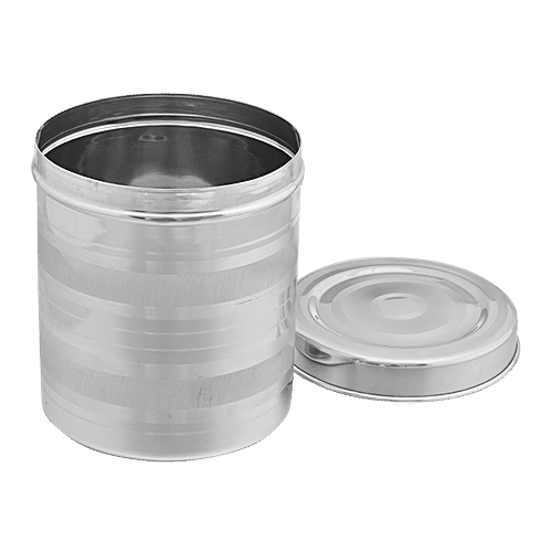 BB Home Steel Deep Dabba/Storage Container - No. 15, Diamond, 3.65 L  