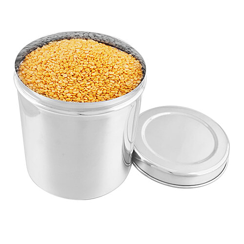 BB Home Steel Deep Dabba/Storage Container - No. 16, Plain, 4.6 L  