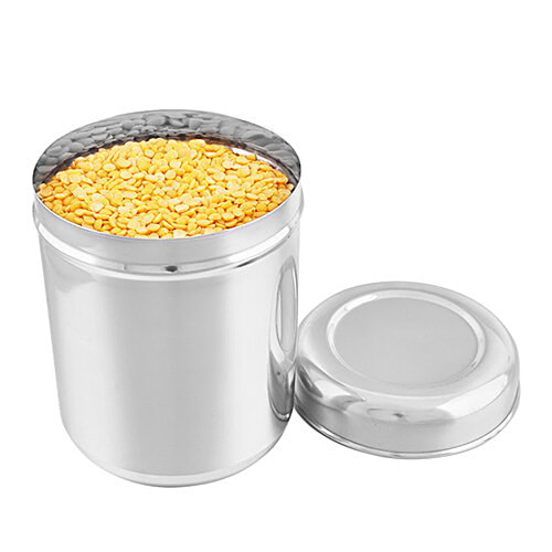 BB Home Steel Deep Dabba/Storage Container - No. 11, Ubha Russian, 1.4 L  