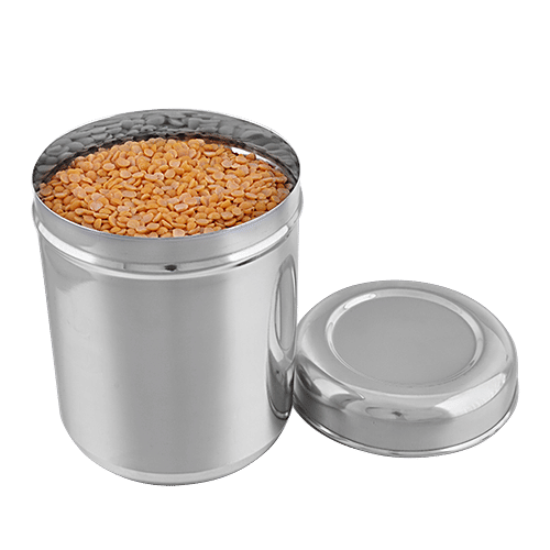 BB Home Steel Deep Dabba/Storage Container - No. 11, Ubha Russian, 1.4 L  